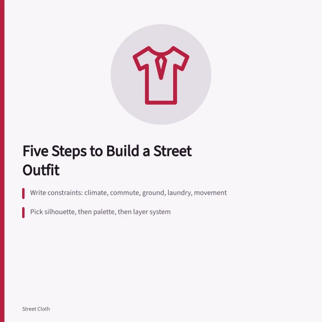 Five-step guide to turning street style into a wearable outfit. Five steps that turn street style into an actual outfit